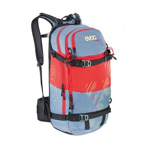 EVOC FR GUIDE WOMAN (STONE-RED) - 30L